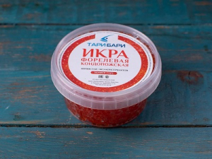 Икра форели Кондопожская Тари Бари без консервантов свежемороженая