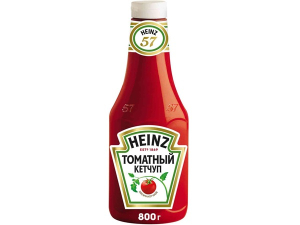 Кетчуп томатный Heinz пластиковая бутылка
