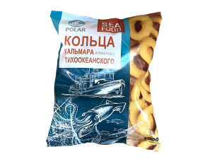 Кольца кальмара в панировке Polar свежемороженые