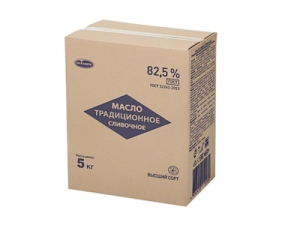 Масло сливочное Традиционное Экомилк 82,5%