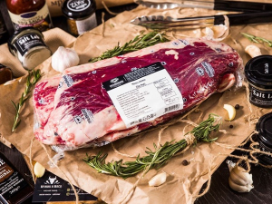 Мраморный говяжий отруб Флэнк (193 Beef Flank, Flank Steak) PrimeFoods свежемороженый