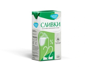 Сливки 22% Чудское Озеро