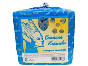 Сыр Снежная Королева со вкусом пломбира 50%