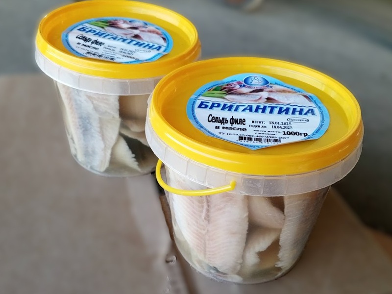 Филе атлантической сельди в масле