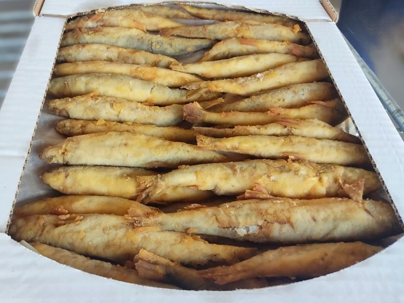 Корюшка жареная в кляре