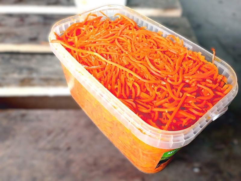 Морковь по-корейски сладкая