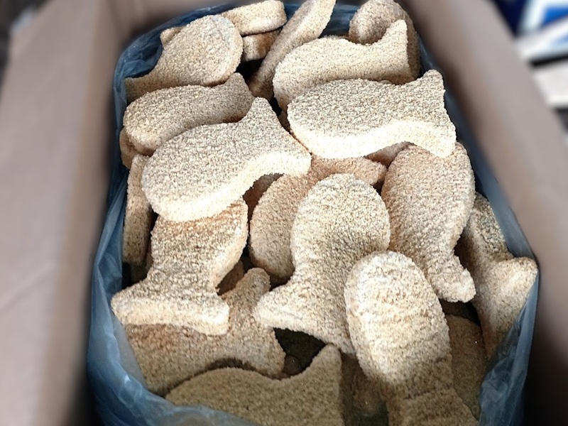 Рыбки из фарша диких тресковых пород с сыром в панировке штучная заморозка