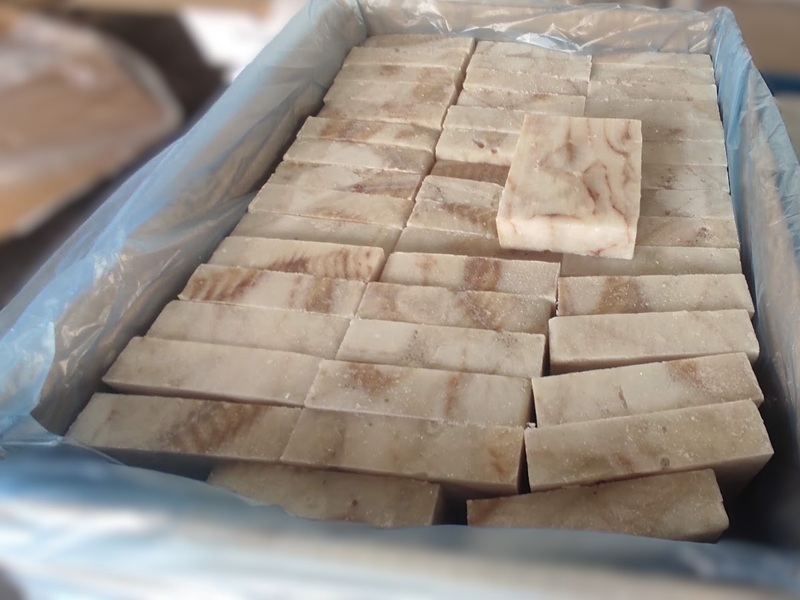 Филе тресковых пород кубик атлантическое штучная заморозка