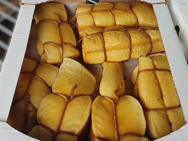 Кальмар горячего копчения