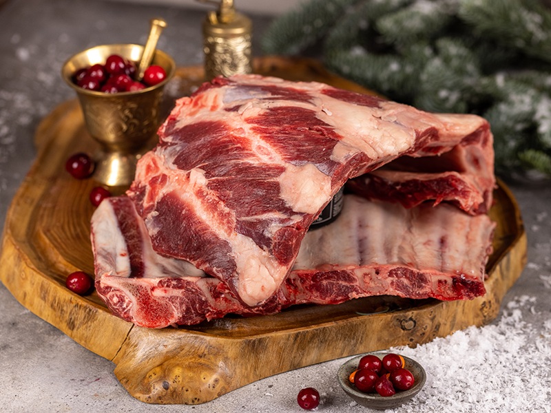 Говядина ребра Бэк Рибс (Back Ribs, 124) Primefood свежемороженые
