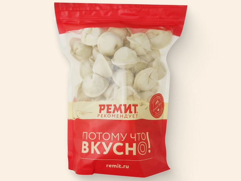 Пельмени руколепные Ремит замороженные
