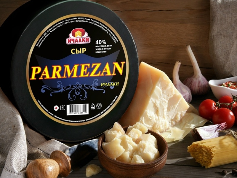 Сыр Пармезан Ичалки 45%