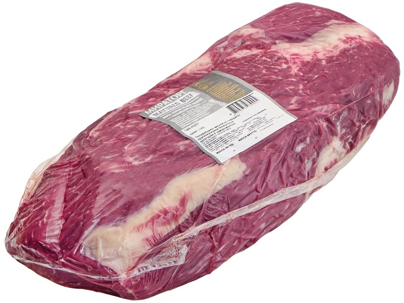 Чак Ролл говяжий бескостный Matured Beef Мираторг свежемороженый